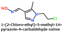 CAS#1-(2-Chloro-ethyl)-5-methyl-1H-pyrazole-4-carbaldehyde oxime